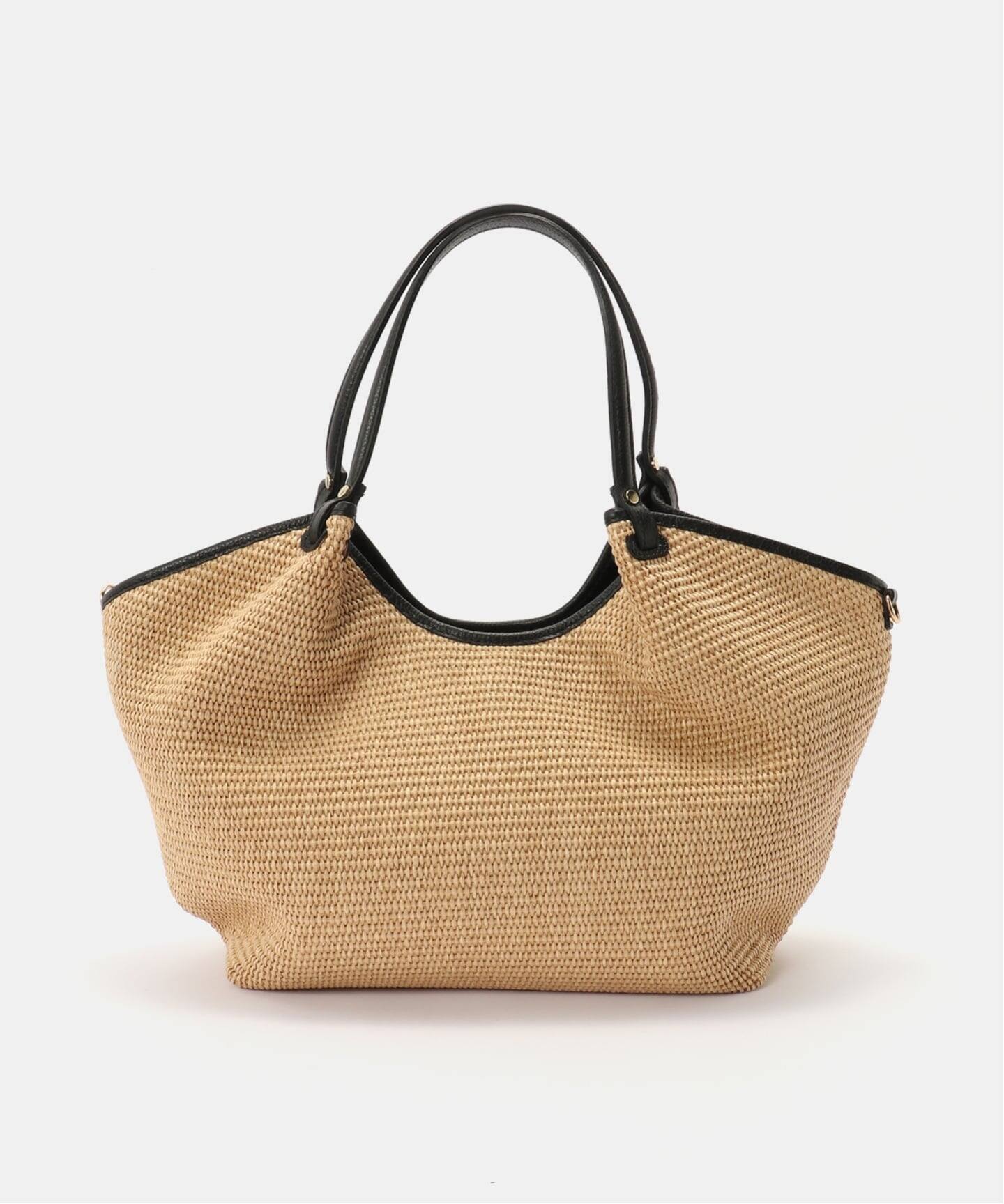 WEB＋一部店舗限定】AULENTTI / オウレンティ ラフィアトートコンビ