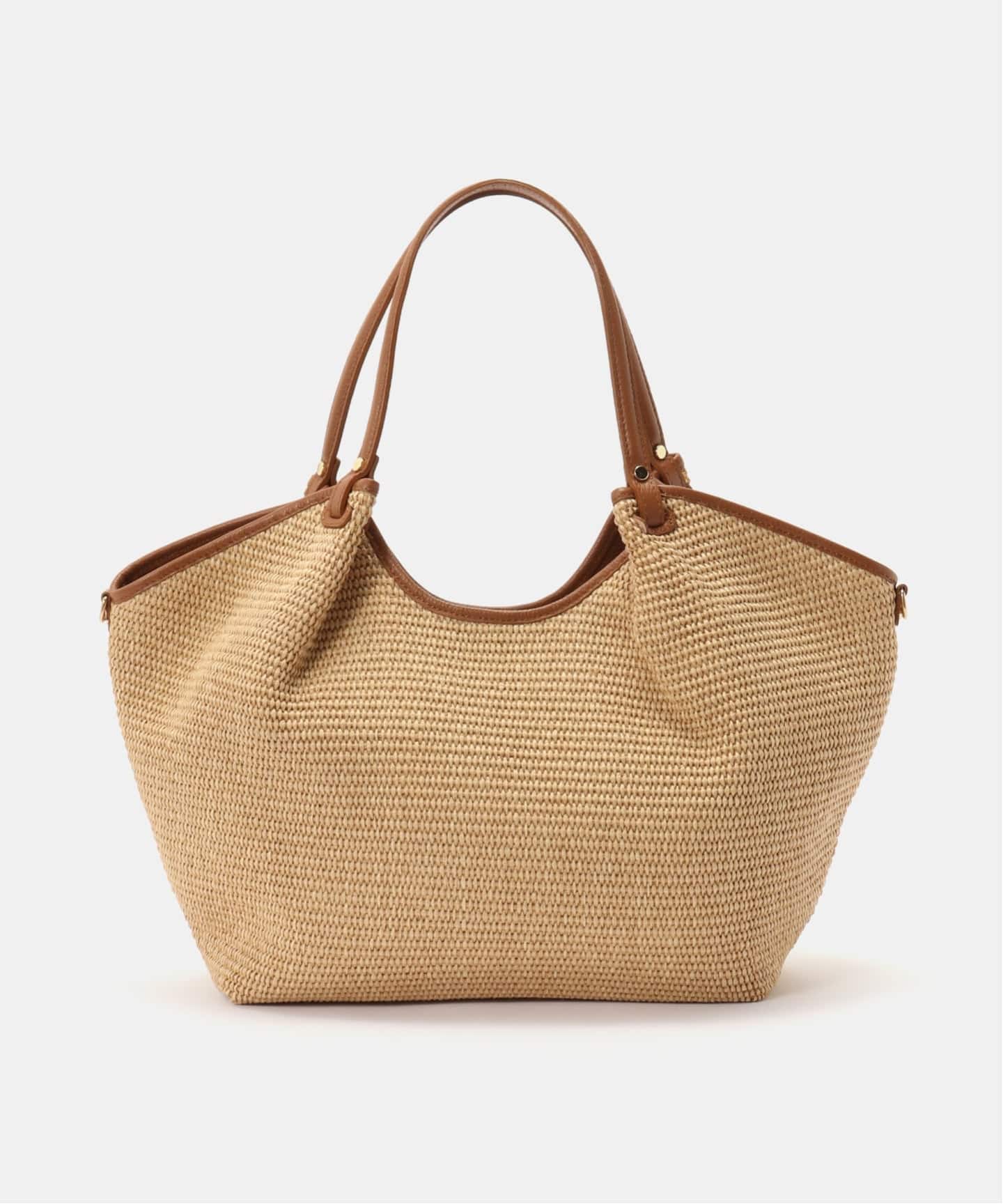 WEB＋一部店舗限定】AULENTTI / オウレンティ ラフィアトートコンビ