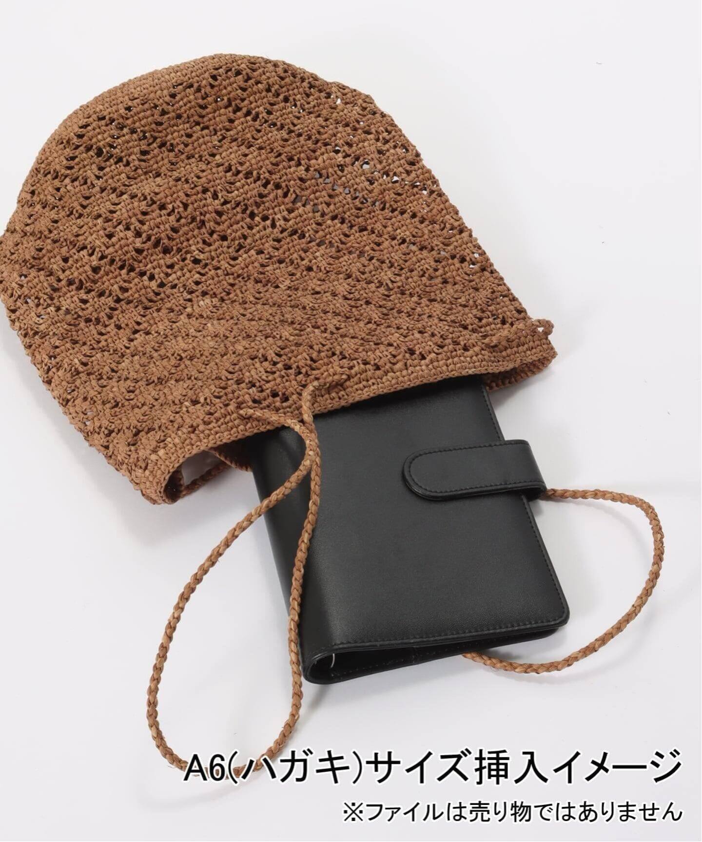 AFRICAN SQUARE / アフリカンスクエア ラフィアバッグ（かごバッグ