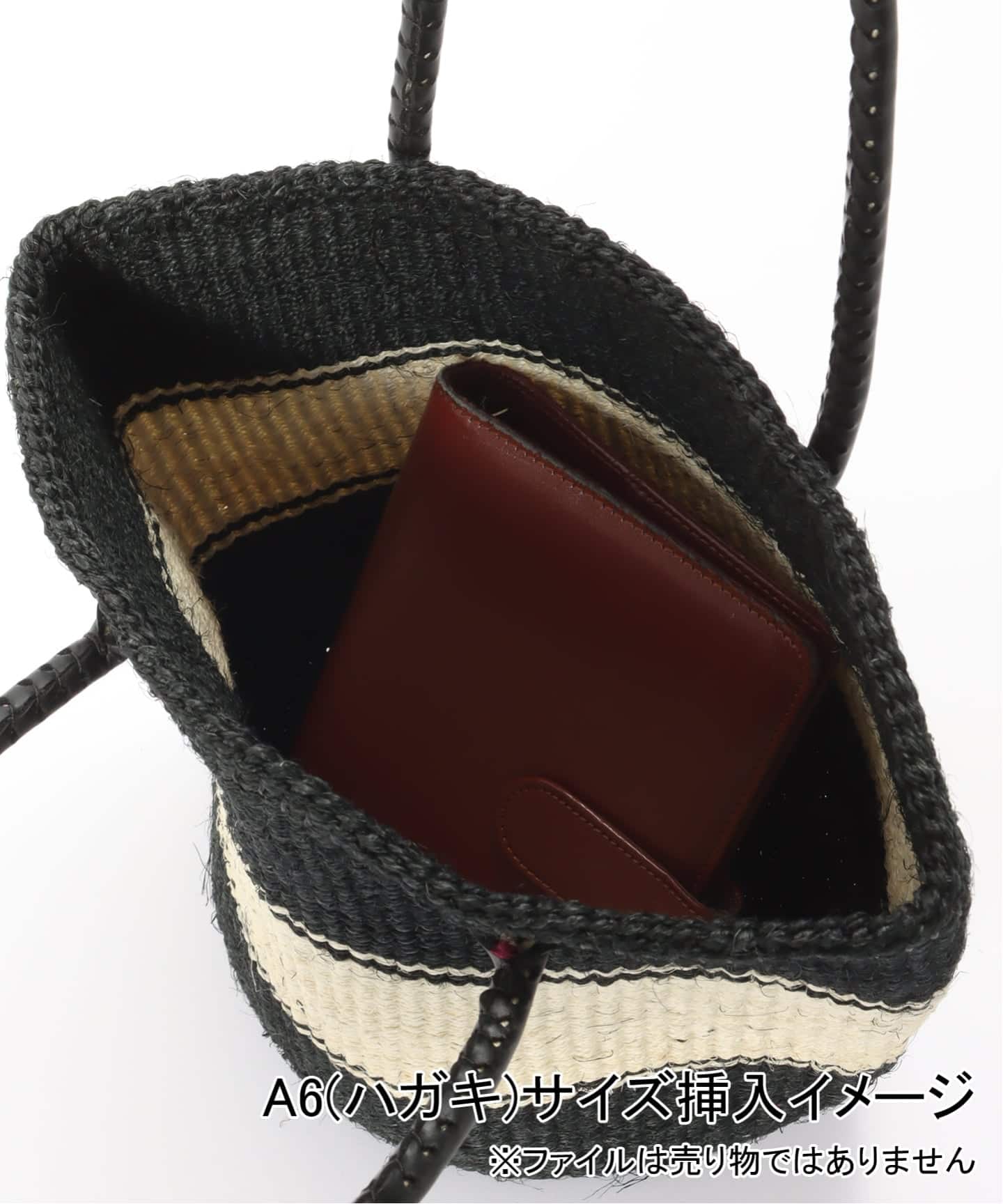 AFRICAN SQUARE / アフリカンスクエア レザーハンドルデザインサイザル