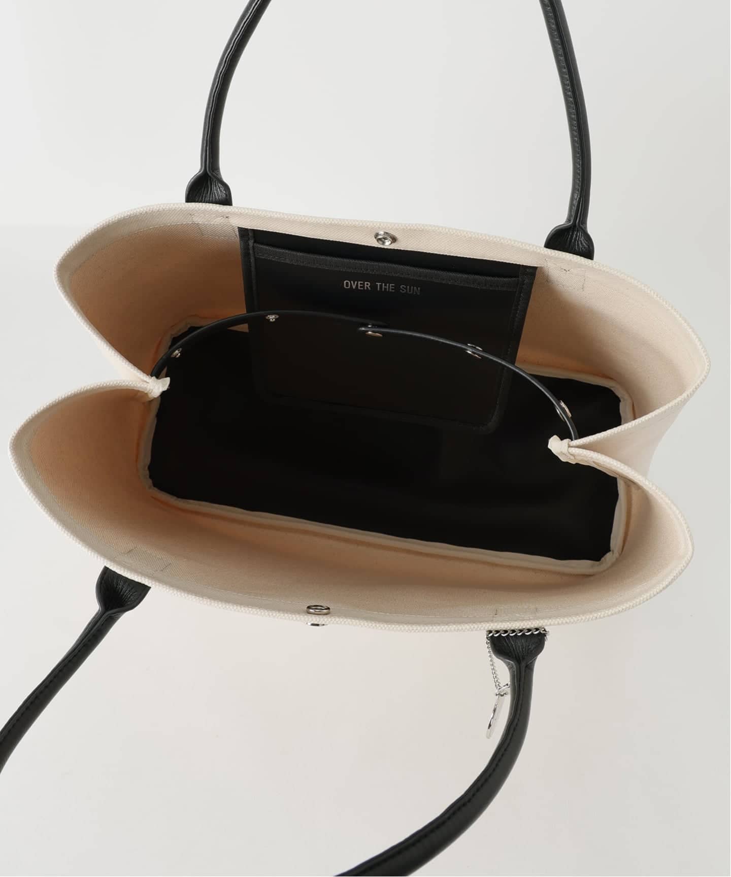 追加予約》OVER THE SUN x B.C STOCK ショルダー付きトート（トート