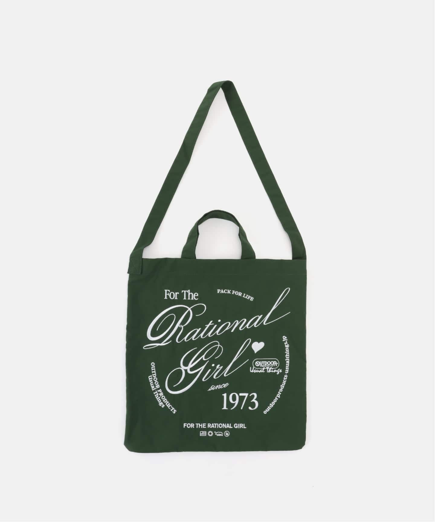 OUTDOOR PRODUCTS / アウトドアプロダクツ ナイロンロゴトートBAG