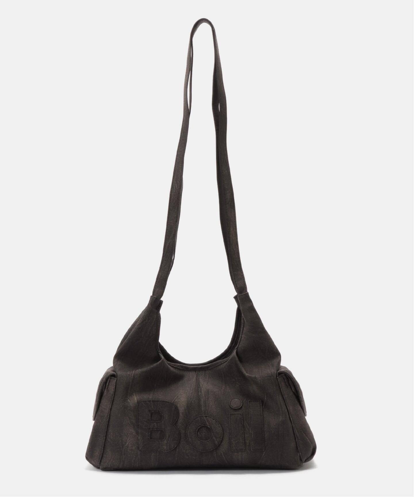 Boil Tale/ボイル テール MEGAN BAG(WASHED BLACK)（ショルダーバッグ