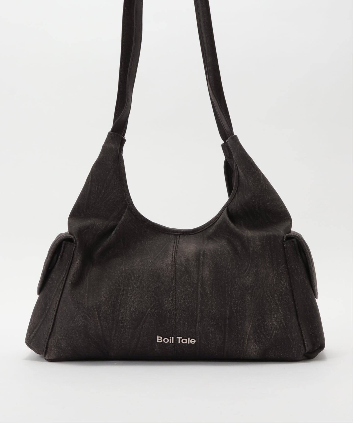 Boil Tale/ボイル テール MEGAN BAG(WASHED BLACK)（ショルダーバッグ