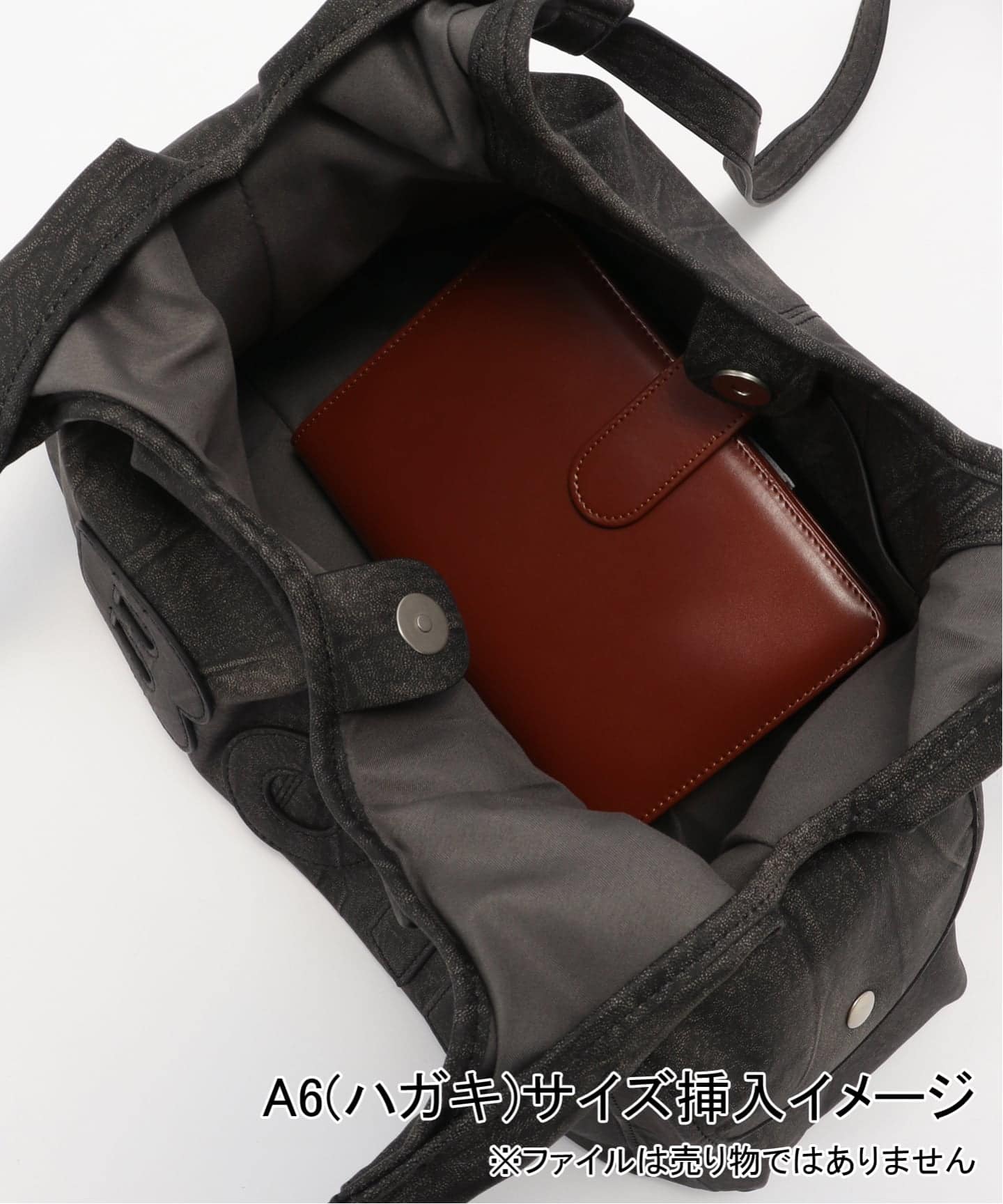Boil Tale/ボイル テール MEGAN BAG(WASHED BLACK)（ショルダーバッグ