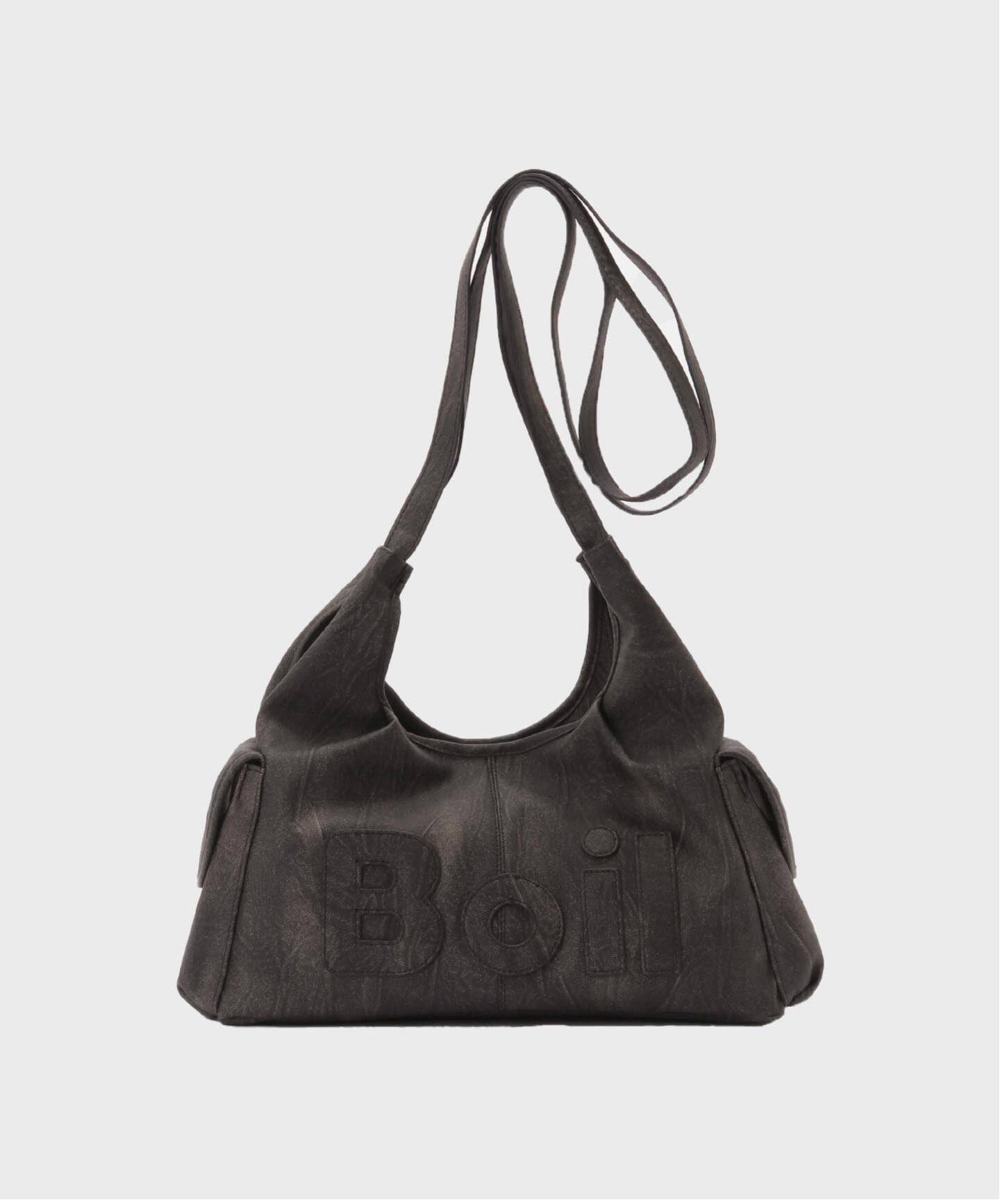 Boil Tale/ボイル テール MEGAN BAG(WASHED BLACK)（ショルダーバッグ 