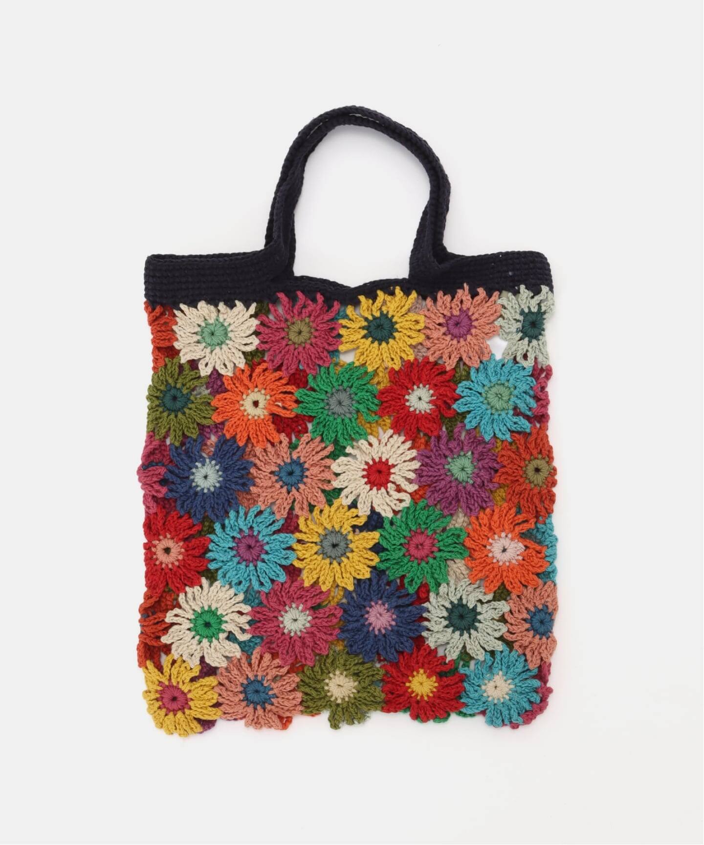 マートンミルズ　トートバッグ MacMahon Knitting Mills / マクマホンニッティングミルズ Flower