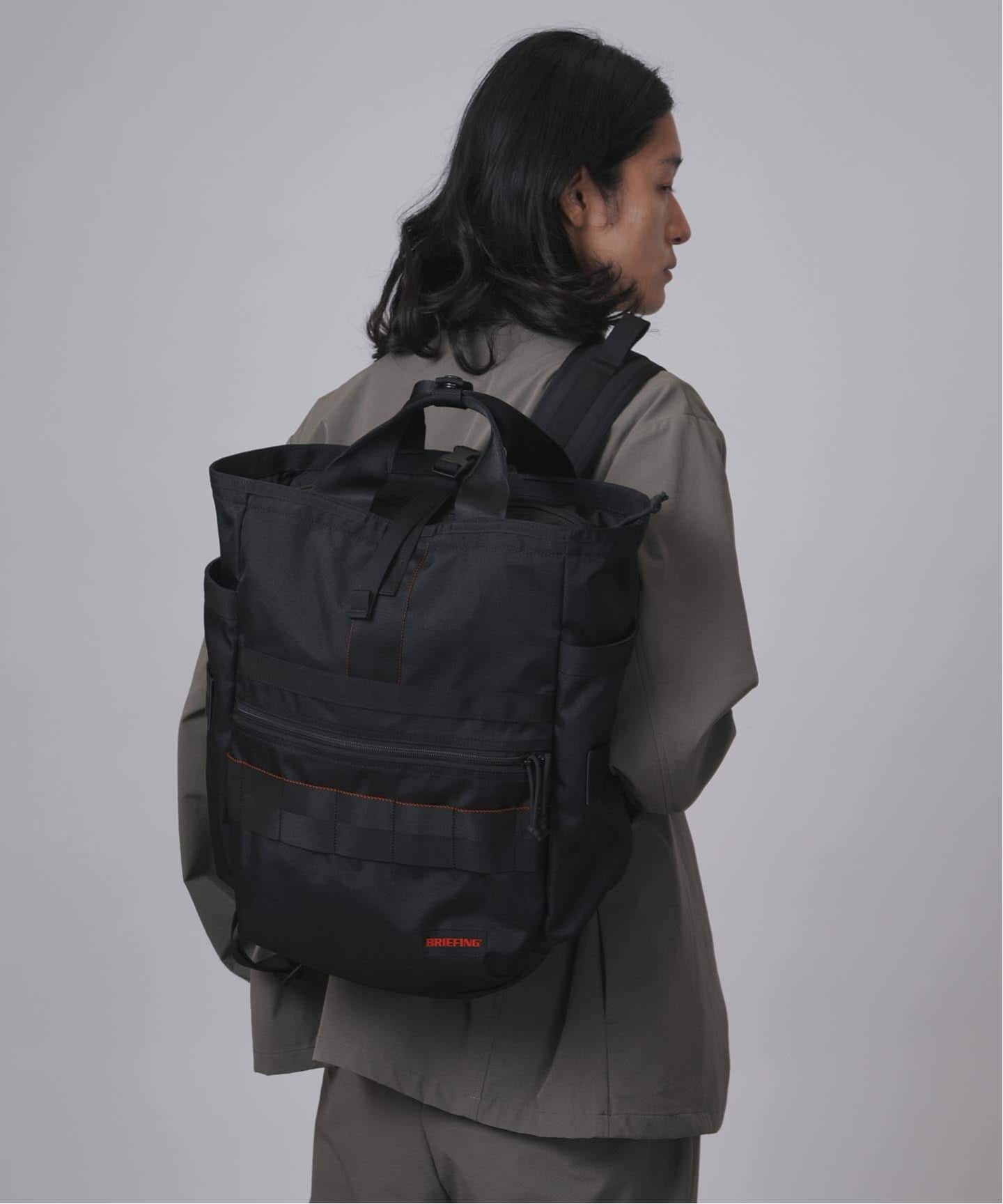 BRIEFING b.c stock別注　GYM PACK ブラックリュック 追加予約》【BRIEFING / ブリーフィング】別注 GYM PACK（バックパック