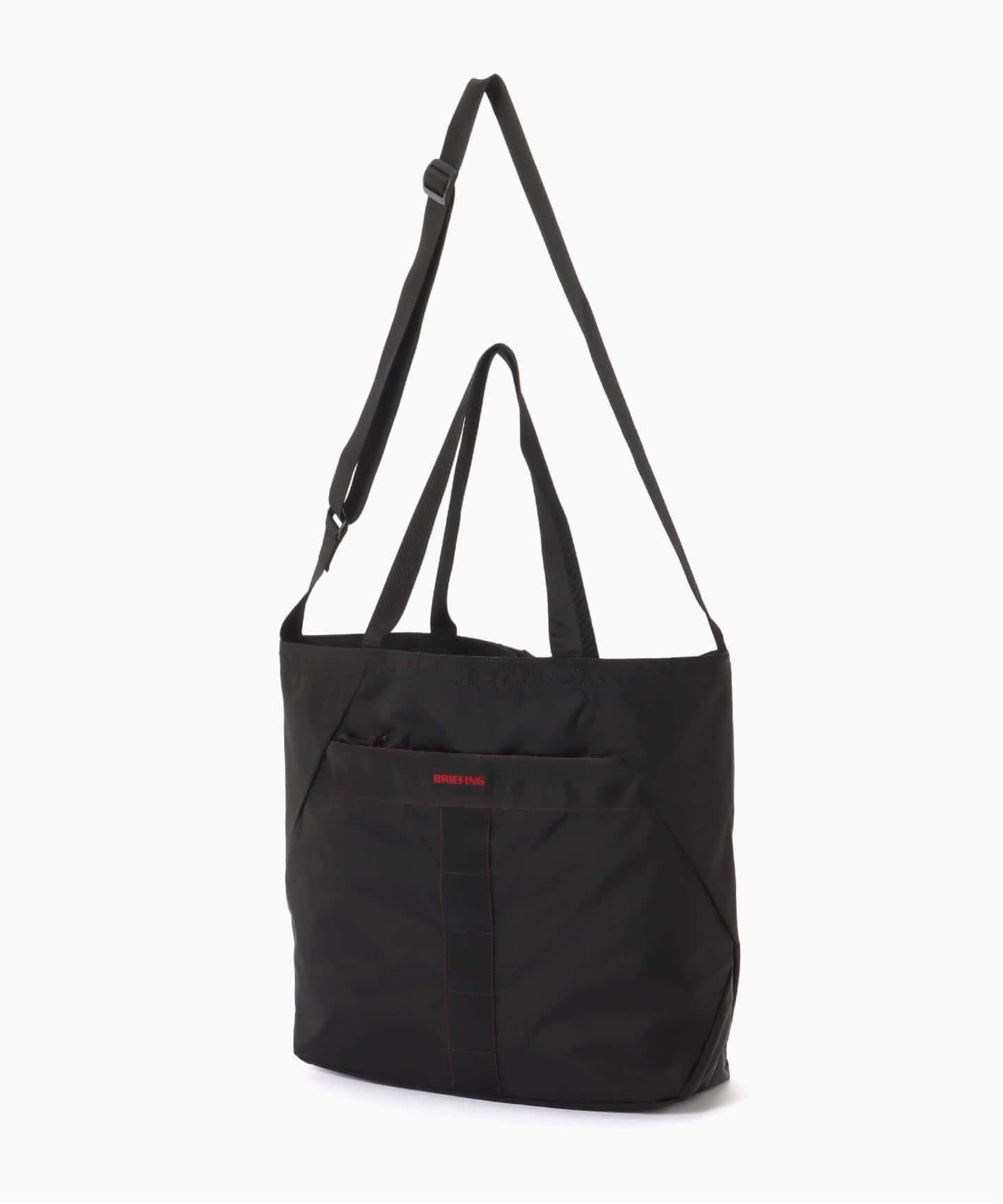 BRIEFING ブラック トートバッグ BRIEFING / ブリーフィング PACKABLE 2WAY TOTE RC（トートバッグ