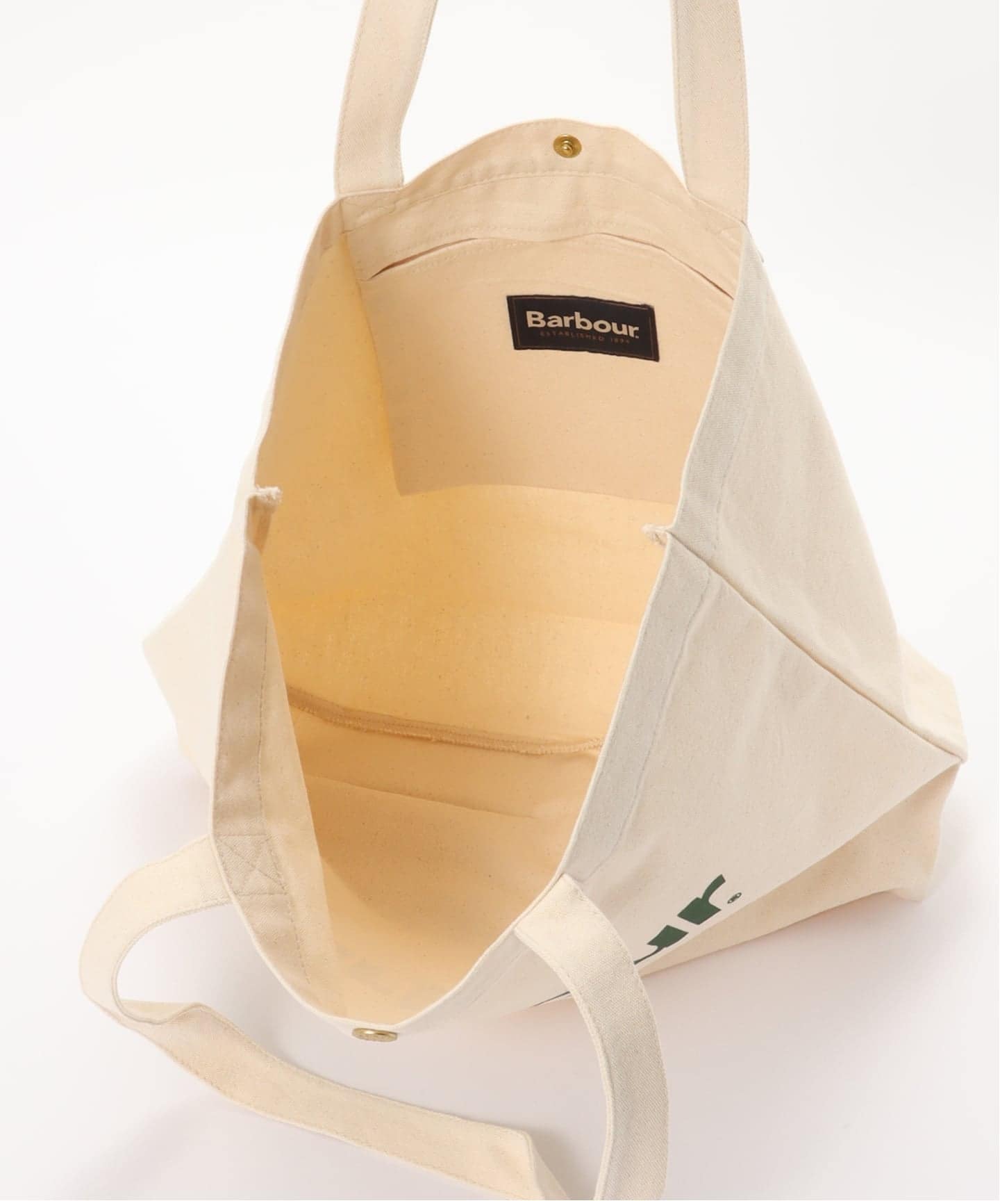 Barbour / バブアー logo tote bag（トートバッグ）｜B.C STOCK（ベー