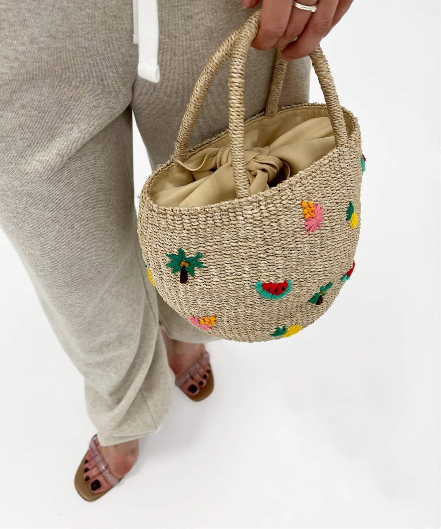 新品BAGMATI BASKET バグマティ かごバッグ THE BAGMATI/バグマティ】fruit basket bag（かごバッグ）｜EDIT.FOR