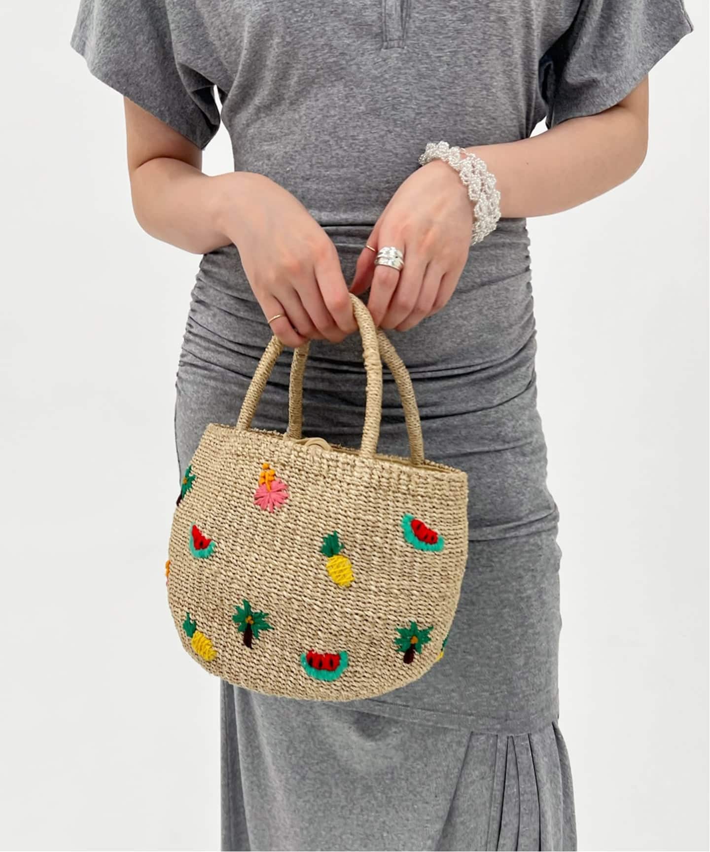 THE BAGMATI/バグマティ】fruit basket bag（かごバッグ）｜EDIT.FOR