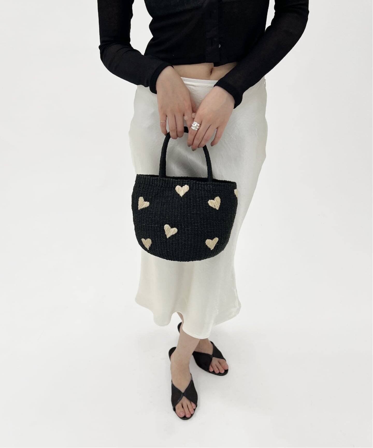 THE BAGMATI for LULU】heart basket bag（かごバッグ）｜EDIT.FOR