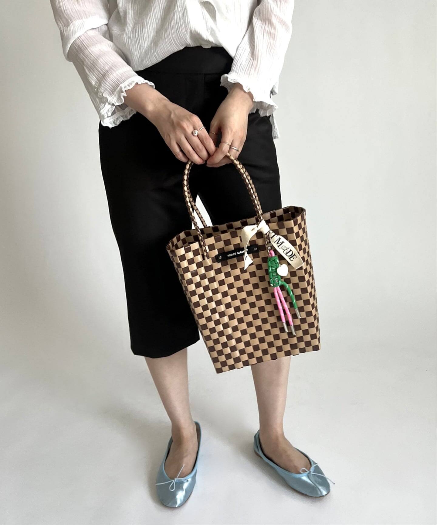 HEART MADE for LULU】 Avery Everyday Tote（かごバッグ）｜EDIT.FOR