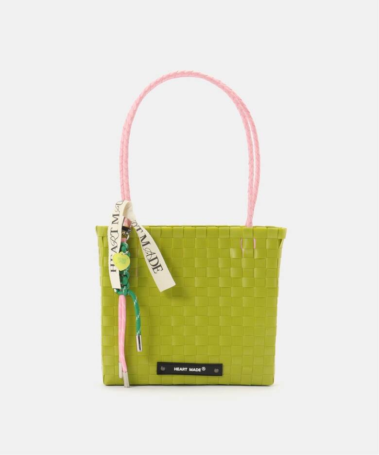 HEART MADE for LULU】 Squre Shoulder Bag（かごバッグ）｜EDIT.FOR 