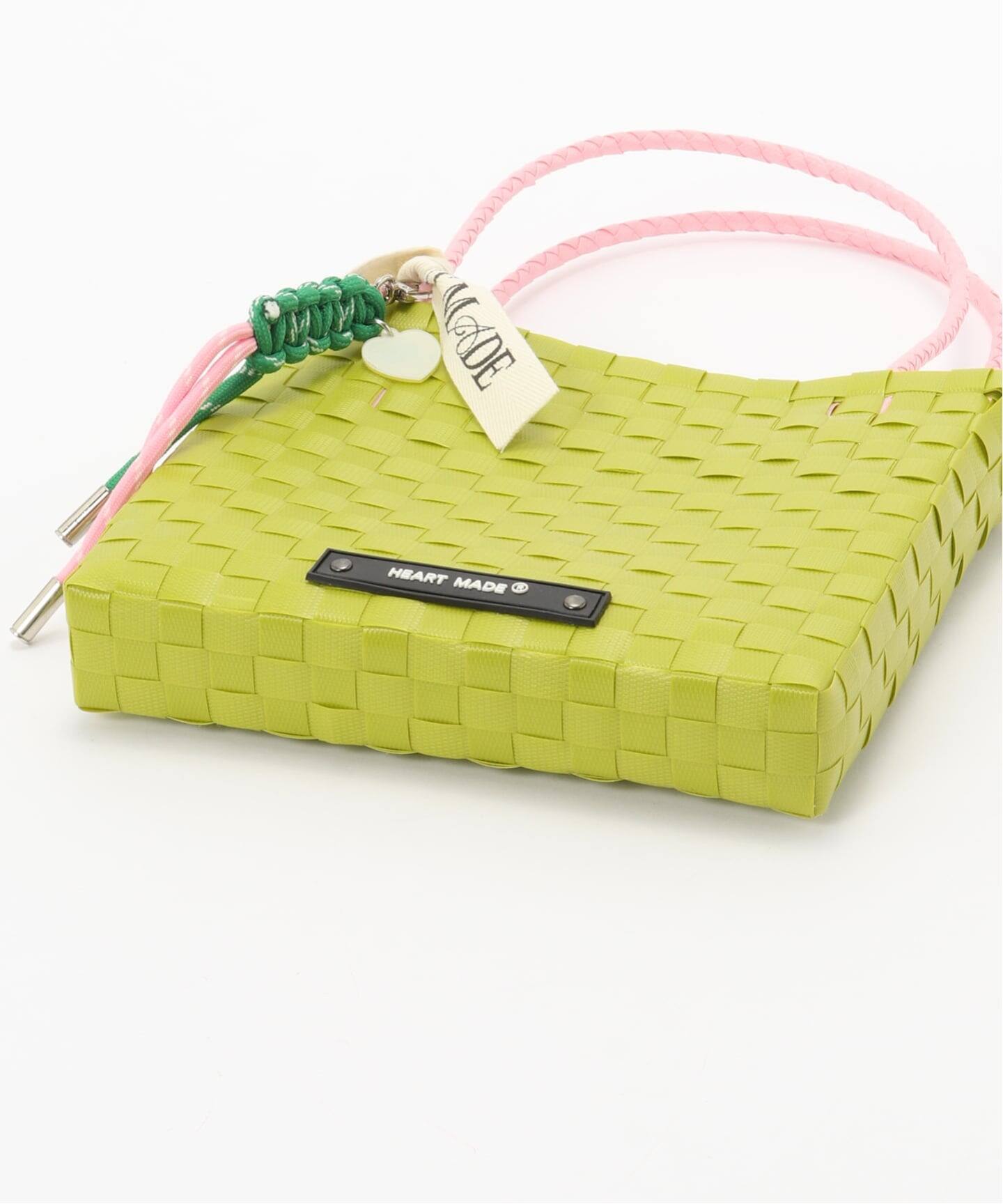 HEART MADE for LULU】 Squre Shoulder Bag（かごバッグ）｜EDIT.FOR