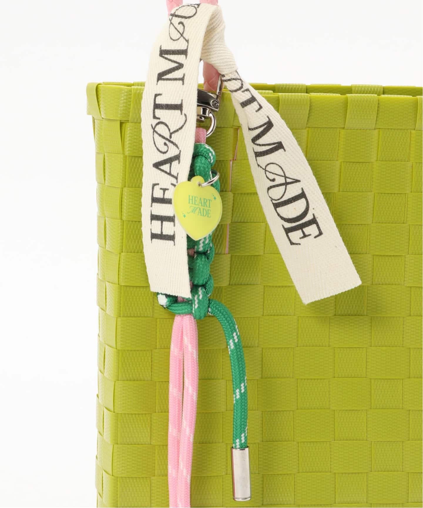 HEART MADE for LULU】 Squre Shoulder Bag（かごバッグ）｜EDIT.FOR