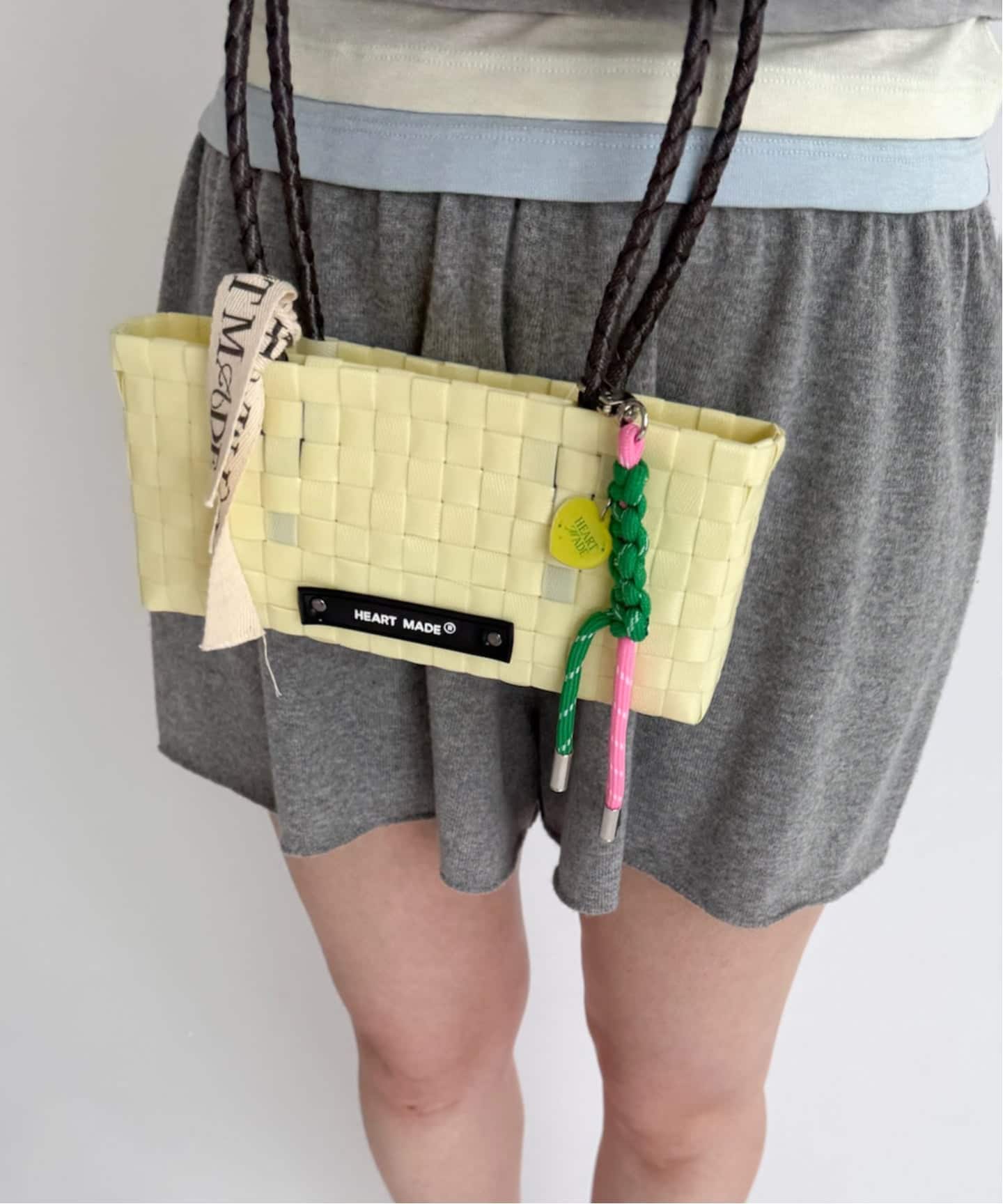 HEART MADE for LULU】 Small Shoulder Bag（かごバッグ）｜EDIT.FOR