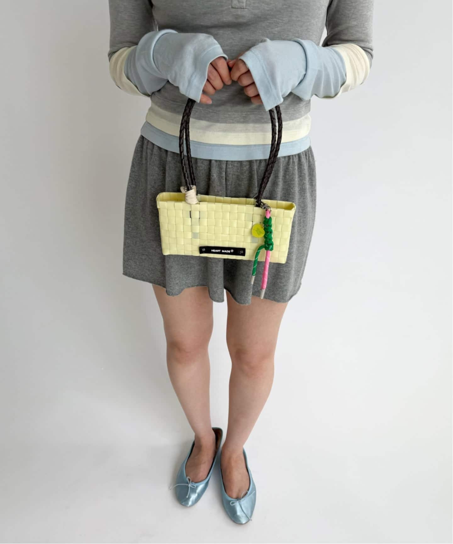 HEART MADE for LULU】 Small Shoulder Bag（かごバッグ）｜EDIT.FOR