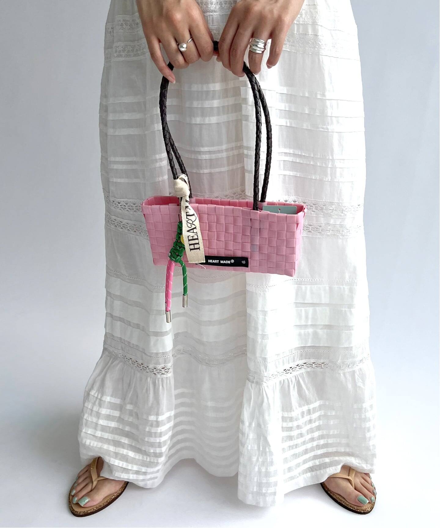 HEART MADE for LULU】 Small Shoulder Bag（かごバッグ）｜EDIT.FOR