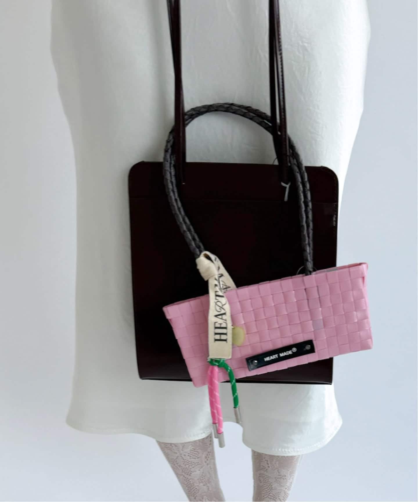 HEART MADE for LULU】 Small Shoulder Bag（かごバッグ）｜EDIT.FOR