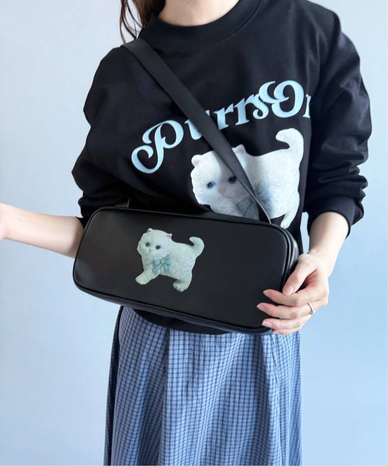 YUHAN WANG/ユハン・ワン】kitty print shoulder bag（その他バッグ 