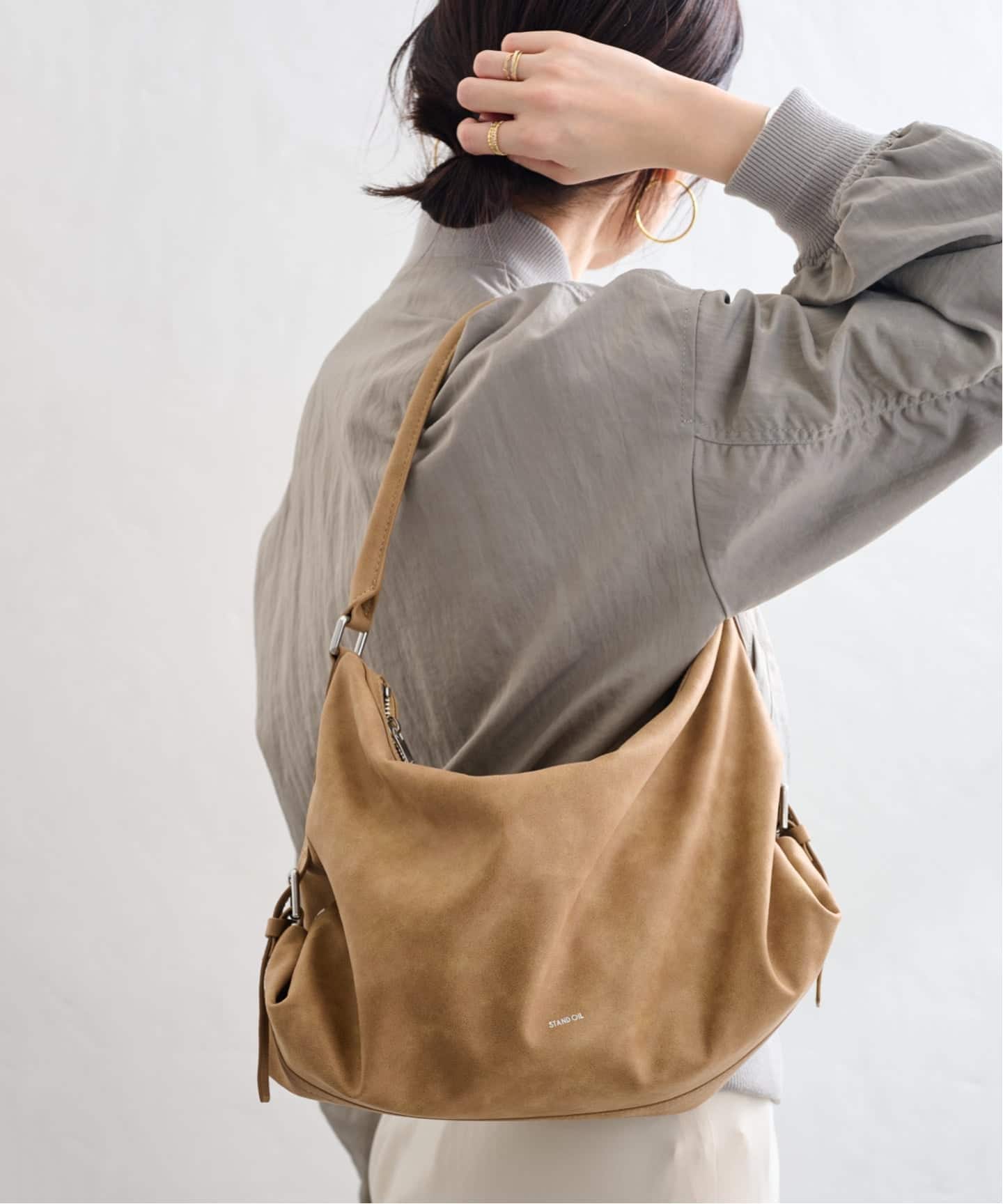 STAND OIL/スタンドオイル Mushy Bag（ハンドバッグ）｜LE TALON（ル