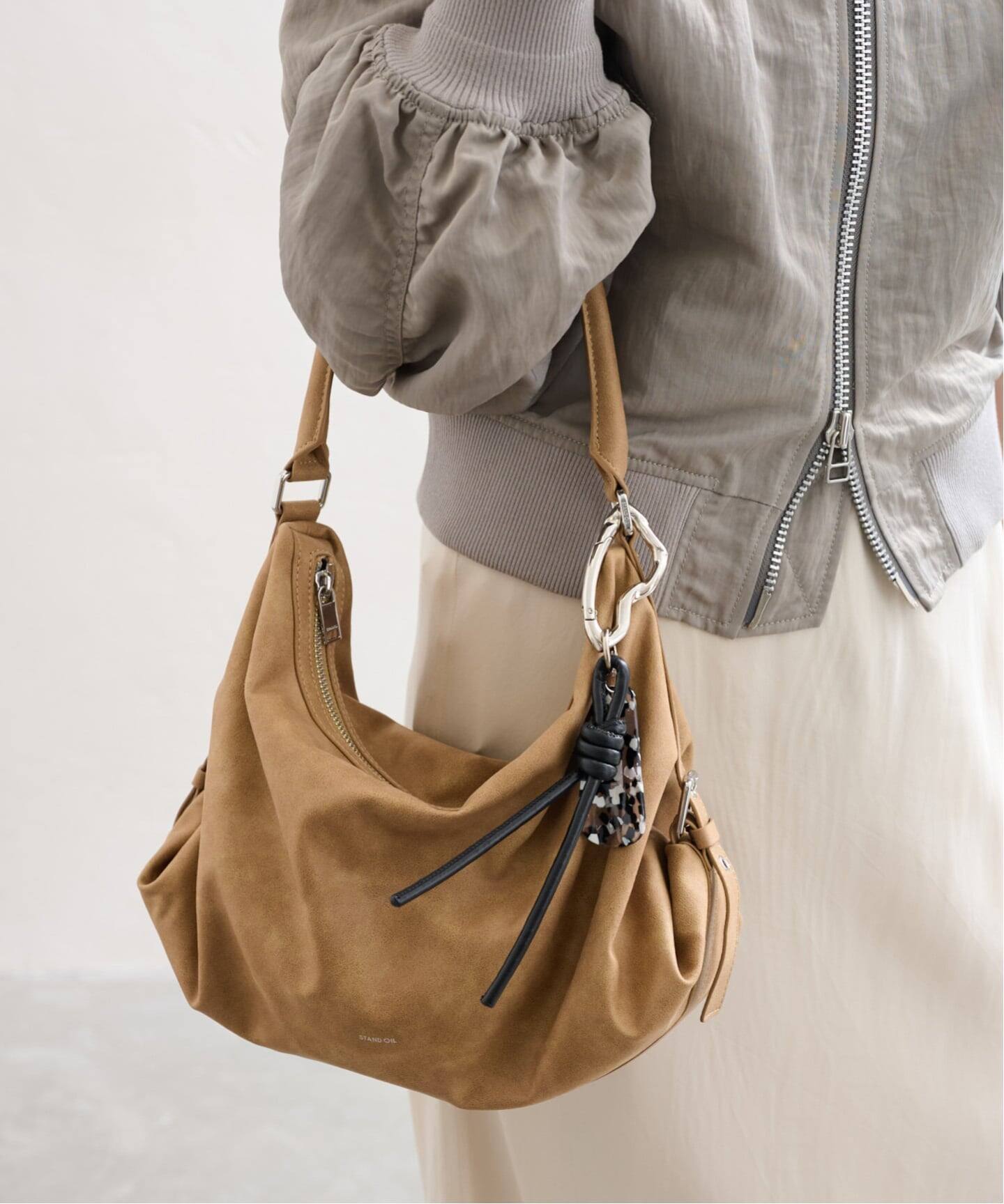 STAND OIL/スタンドオイル Mushy Bag（ハンドバッグ）｜LE TALON（ル