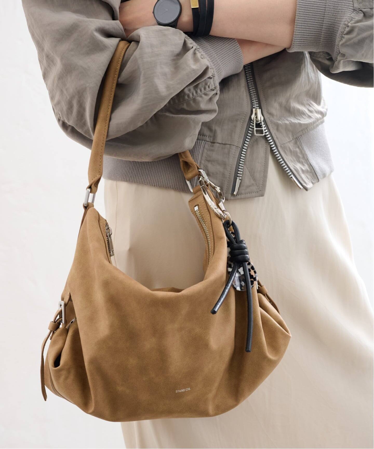 STAND OIL/スタンドオイル Mushy Bag（ハンドバッグ）｜LE TALON（ル 