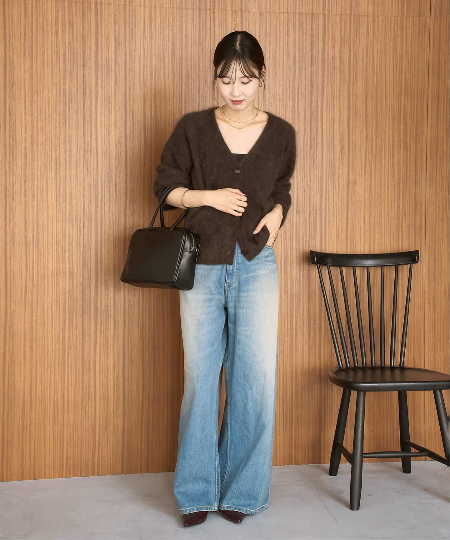 MILOS/ミロス soft leather Square ボストン（ボストンバッグ）｜LE