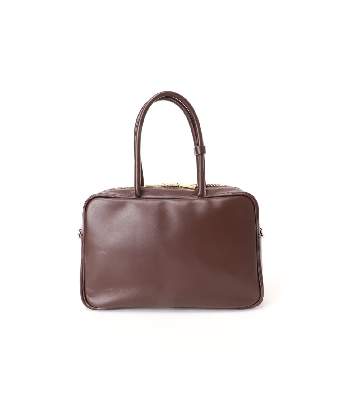 MILOS/ミロス soft leather Square ボストン（ボストンバッグ）｜LE