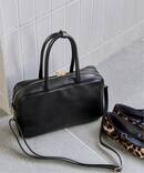 《予約》MILOS/ミロス soft leather Square ボストン