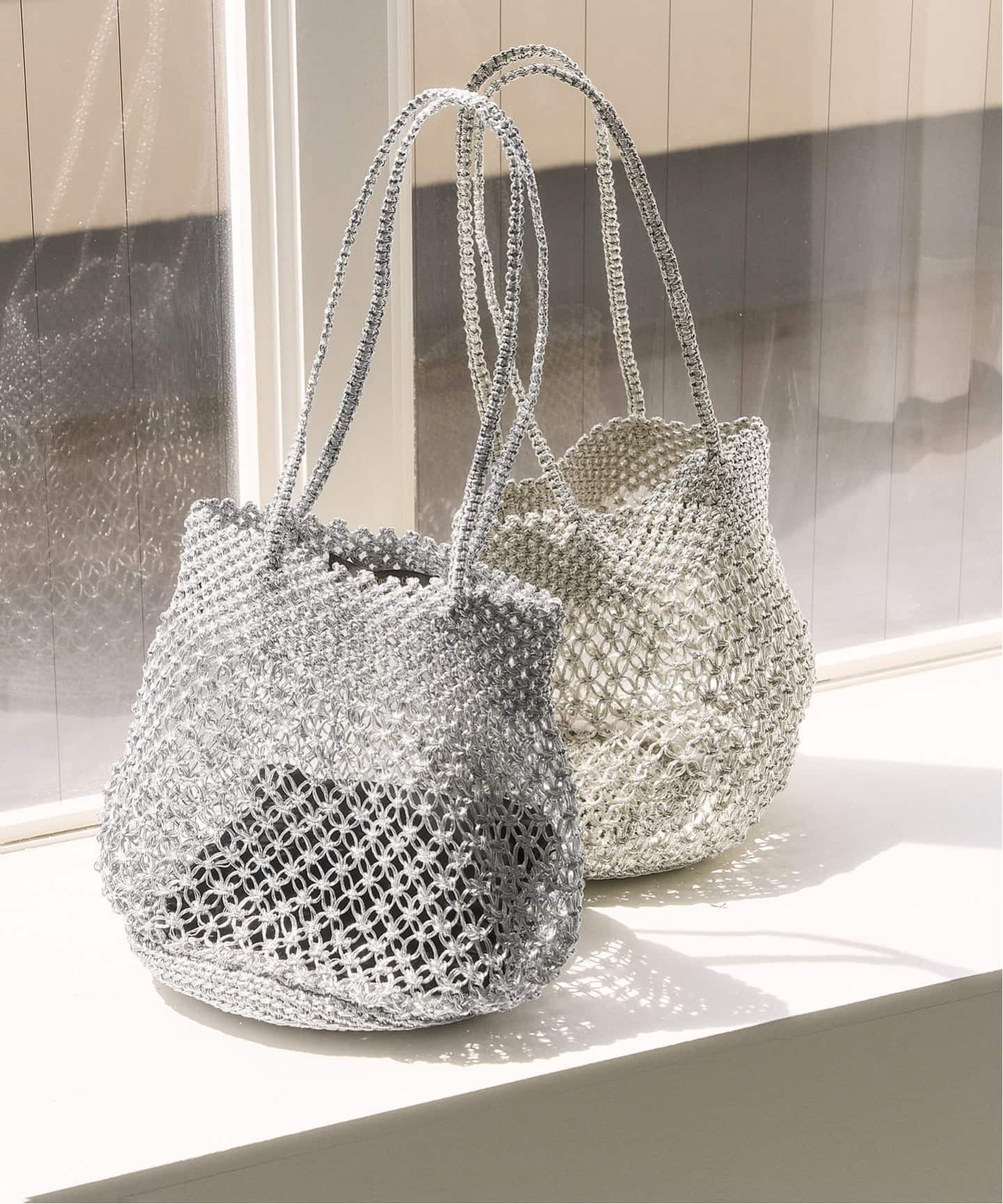 THE BAGMATI/バクマティ メタリックメッシュ BAG（ハンドバッグ）｜LE