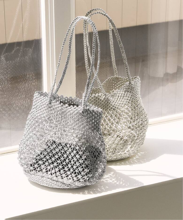 THE BAGMATI/バクマティ メタリックメッシュ BAG（ハンドバッグ）｜LE 