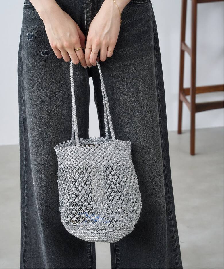 THE BAGMATI バクマティ メタリックメッシュ BAG ハンドバッグ LE TALON ル タロン の通販