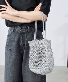THE BAGMATI/バクマティ メタリックメッシュ BAG（ハンドバッグ）｜LE 