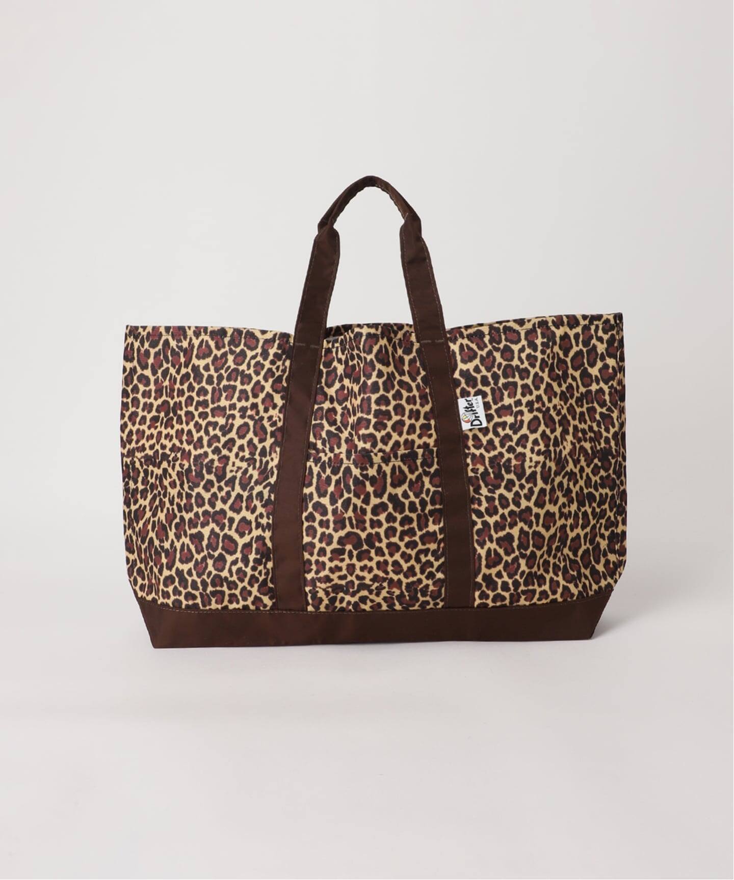 新品⭐️Jack Bunny! drifterドリフター⭐️ヒョウ柄特大トートバッグ Drifter/ドリフター 別注 BUCKEYE TOTE（トートバッグ）｜LE TALON（ル