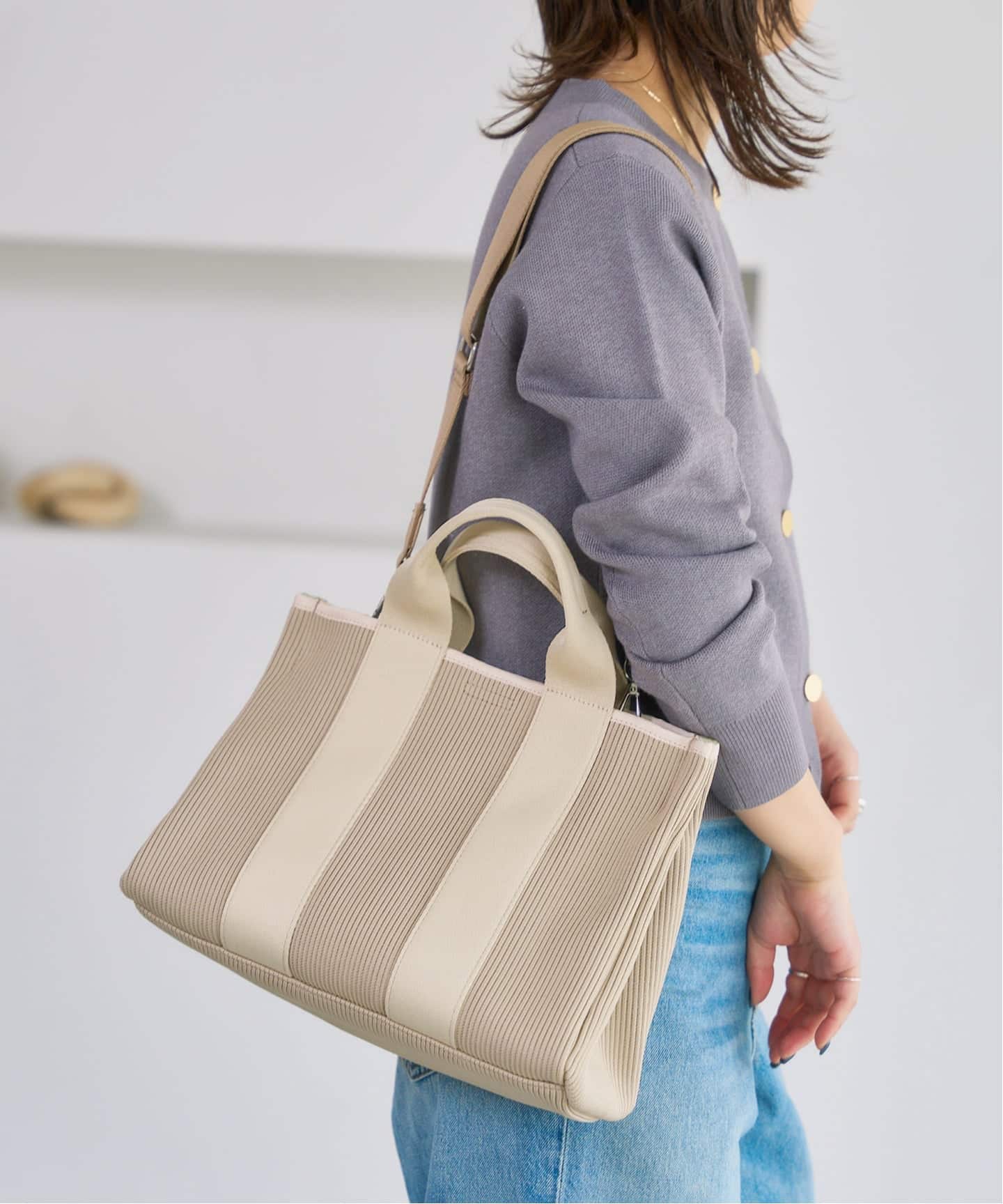 LETALON RIBRIB TOTE（トートバッグ）｜LE TALON（ル タロン）の通販