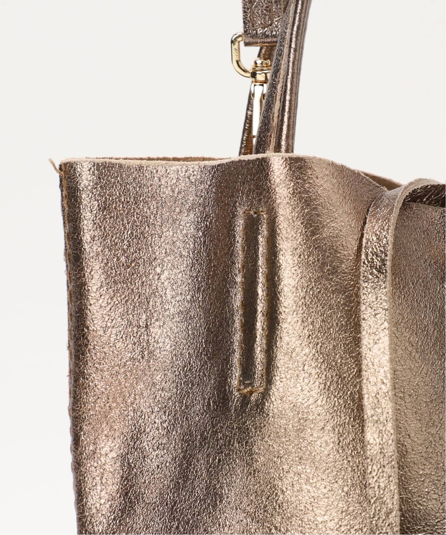 MILLELA FIRENZE/ミレッラ METALLIC MINI TOTE（トートバッグ）｜LE