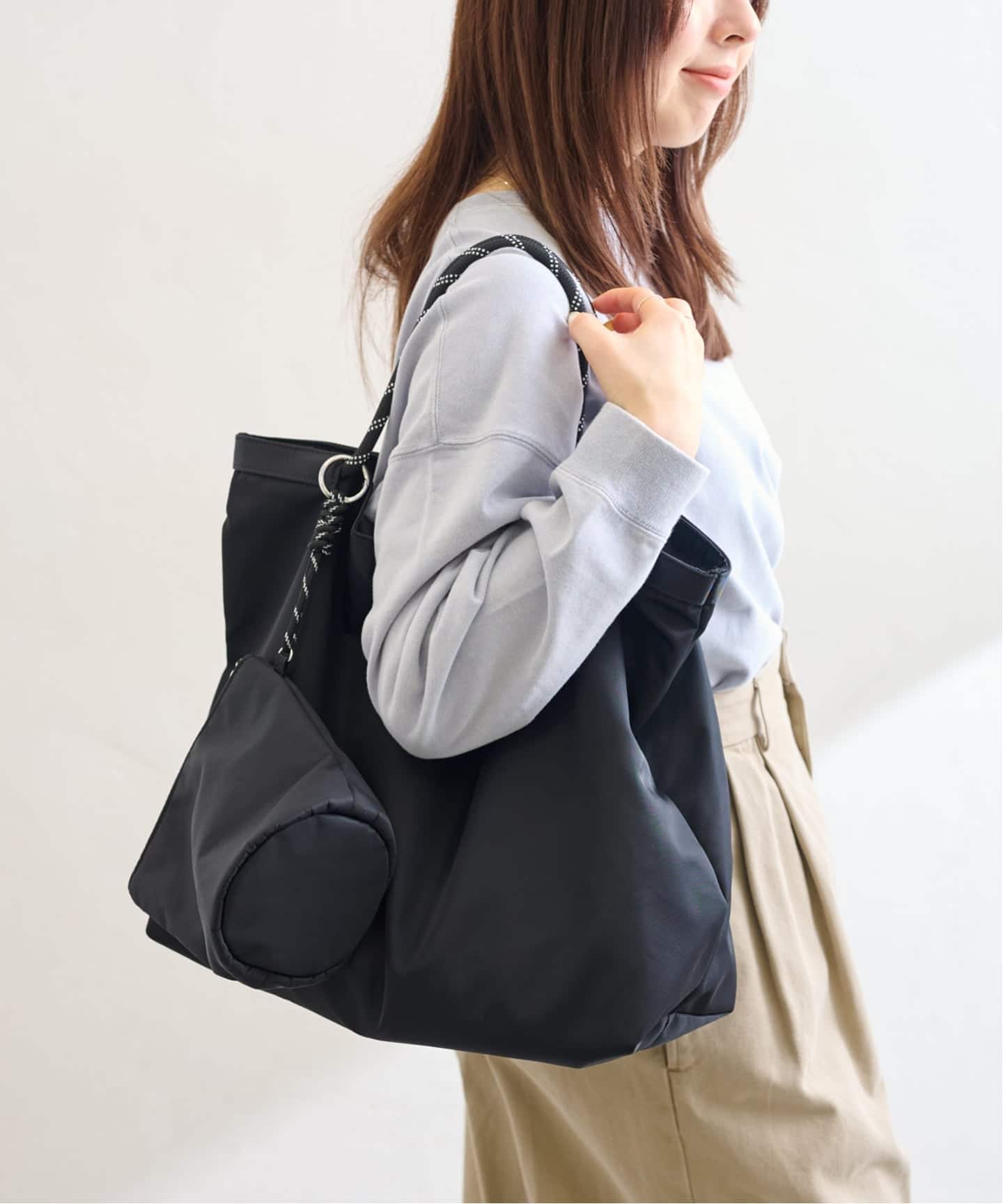 LETALON nylon big tote（トートバッグ）｜LE TALON（ル タロン）の