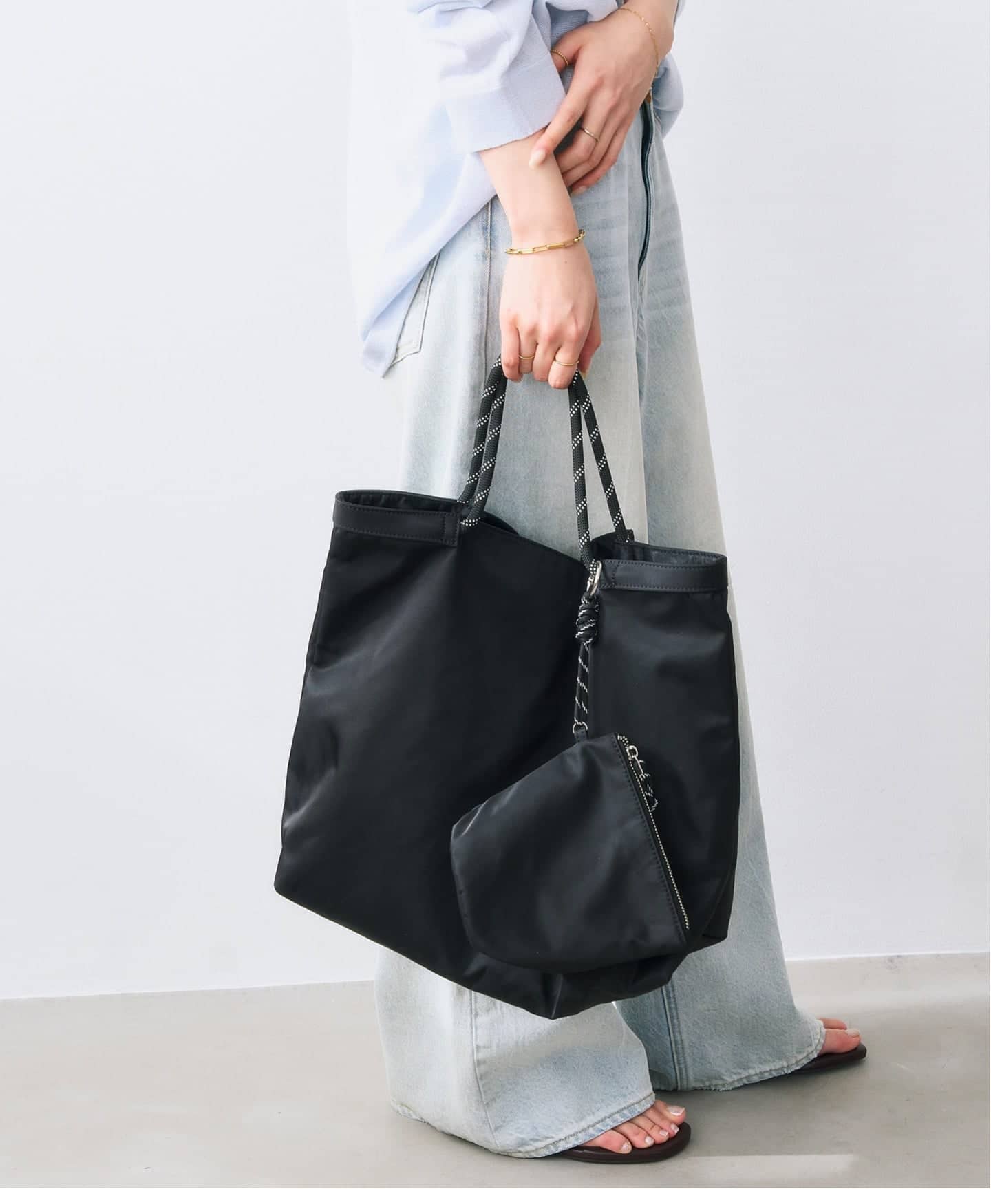 追加予約》LETALON nylon big tote（トートバッグ）｜LE TALON（ル