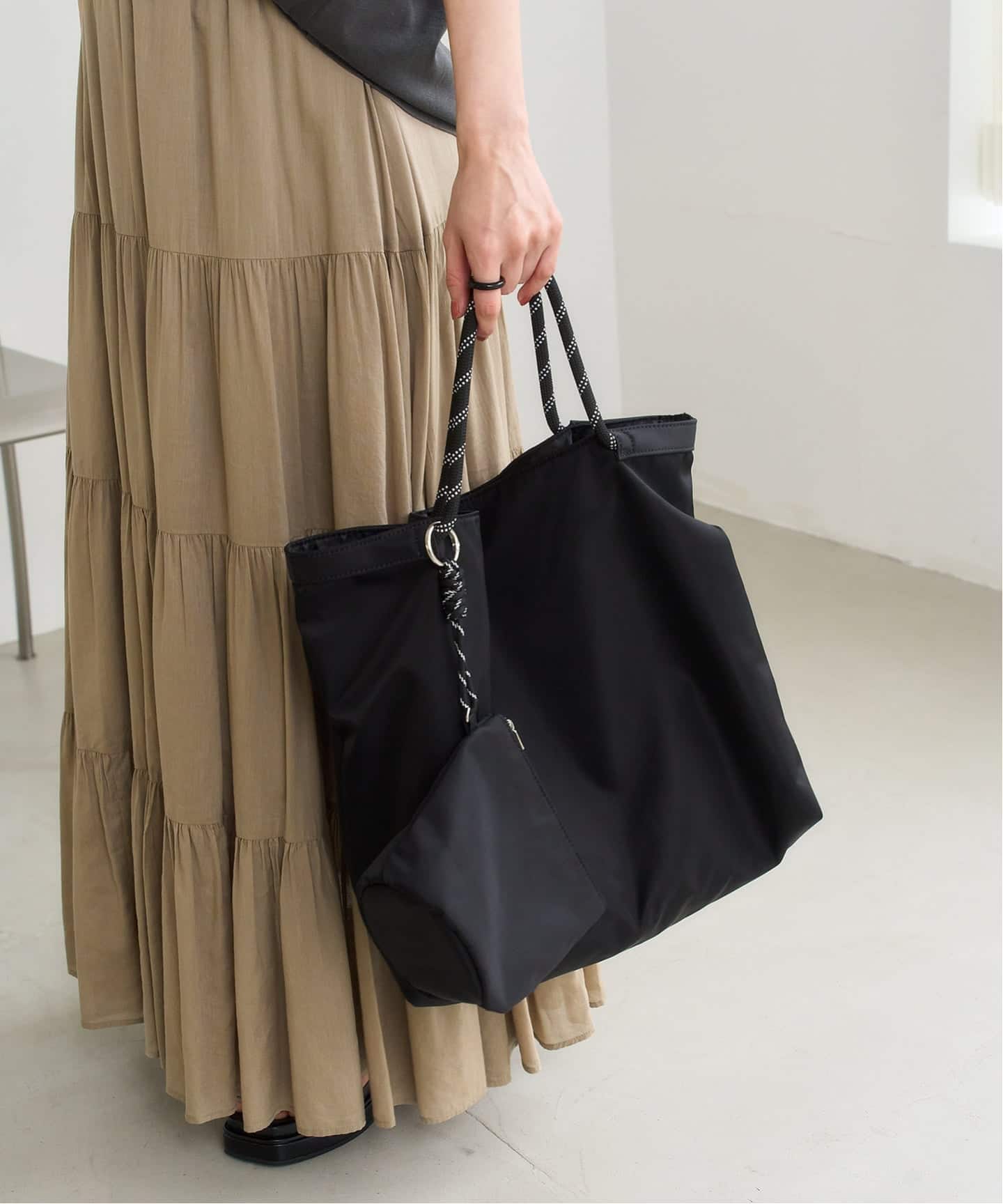 追加予約》LETALON nylon big tote（トートバッグ）｜LE TALON（ル