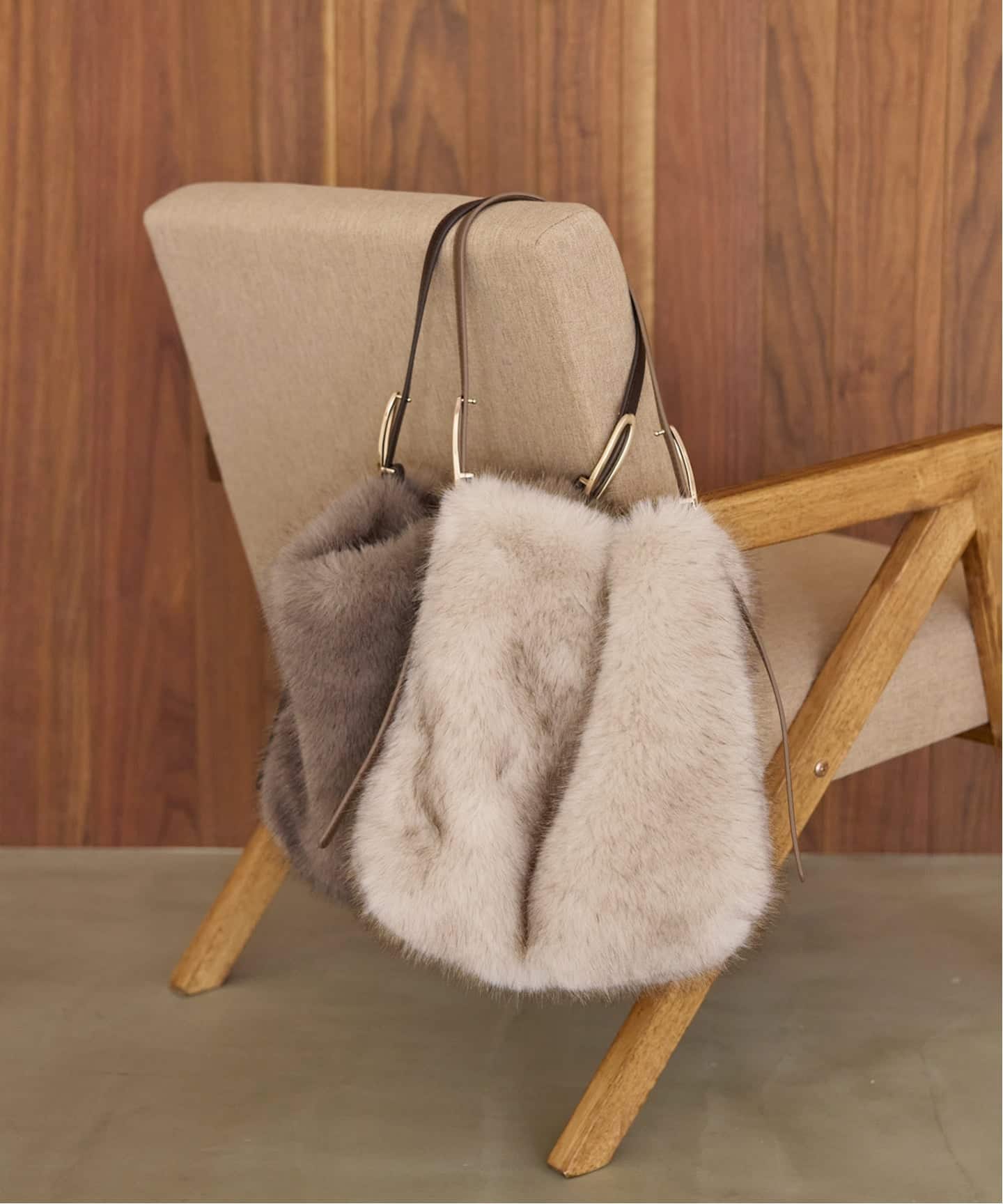 予約》LE TALON onehandle fur tote（トートバッグ）｜LE TALON（ル