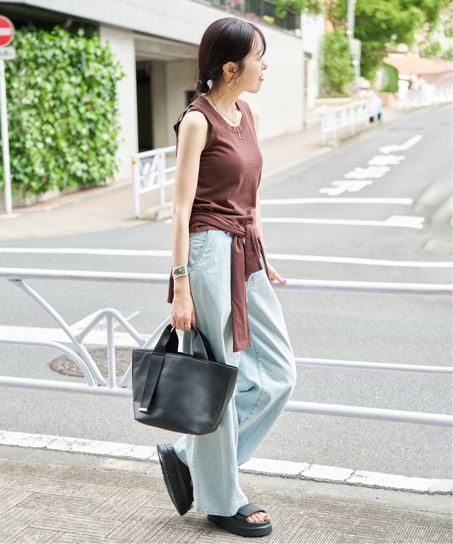 追加 / 大容量&500mlペットボトル収納◎》LE TALON BELT M トート