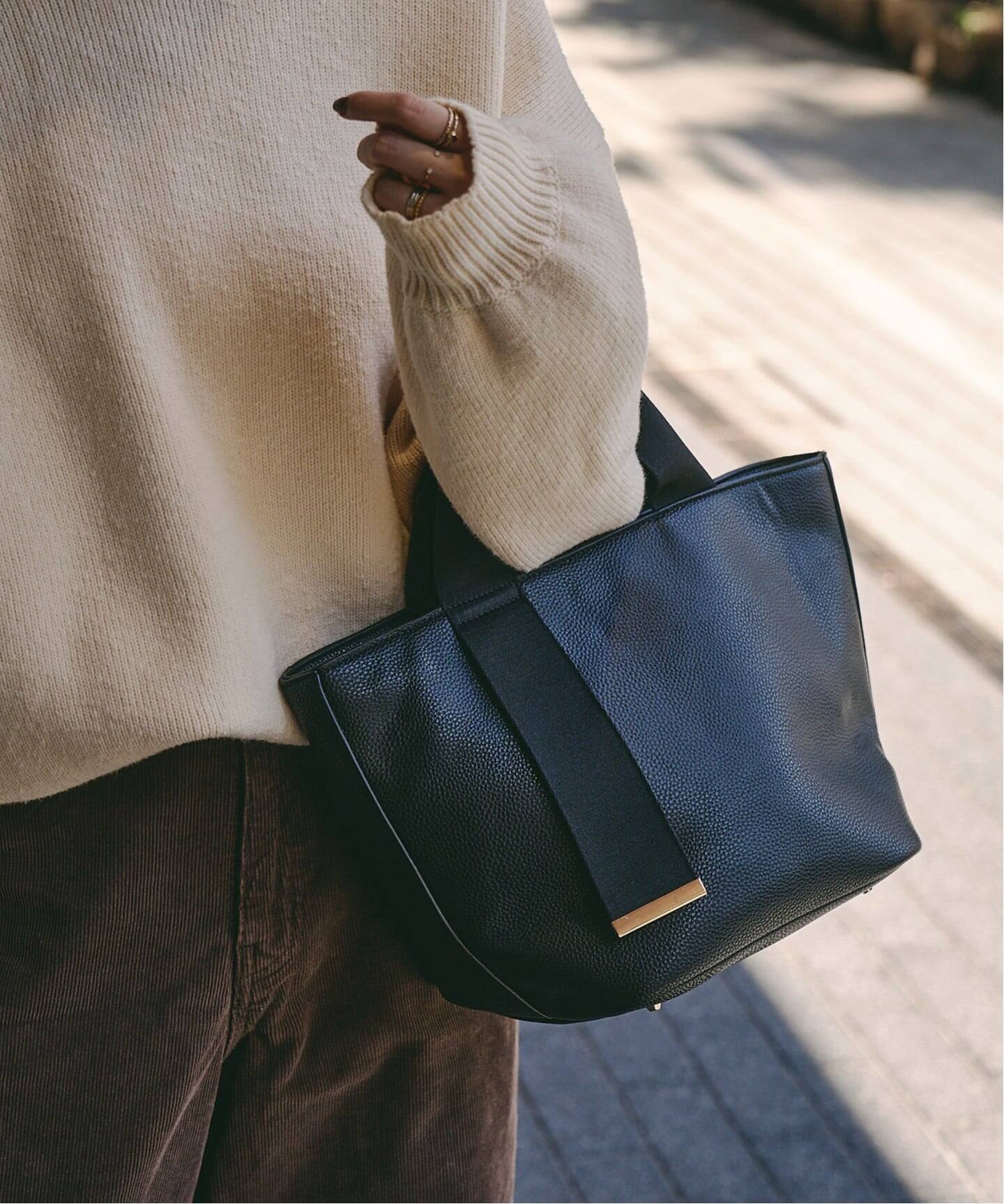 追加 / 大容量&500mlペットボトル収納◎》LE TALON BELT M トート