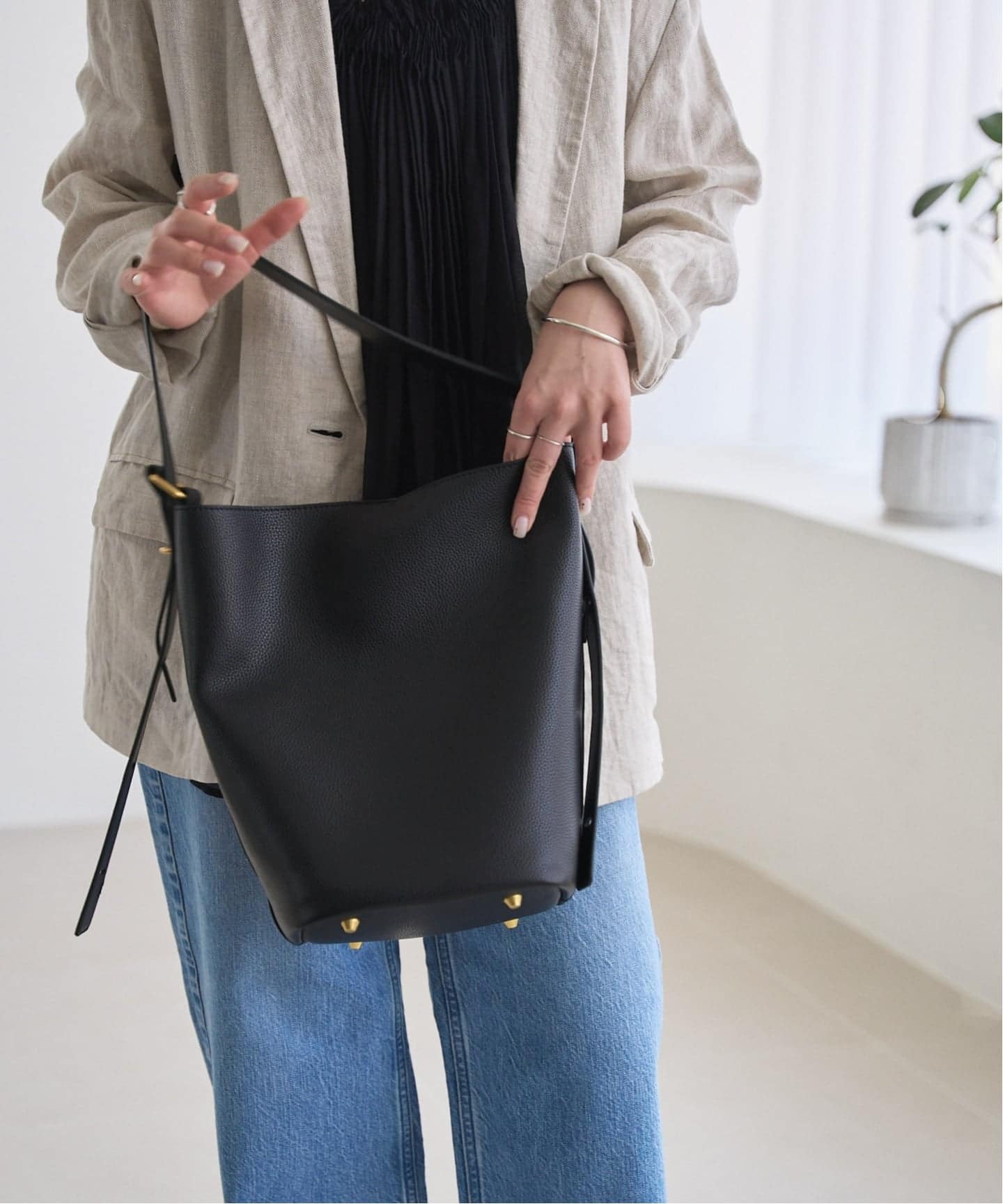 追加予約》LETALON コンビワンハンドルバッグ（ショルダーバッグ）｜LE