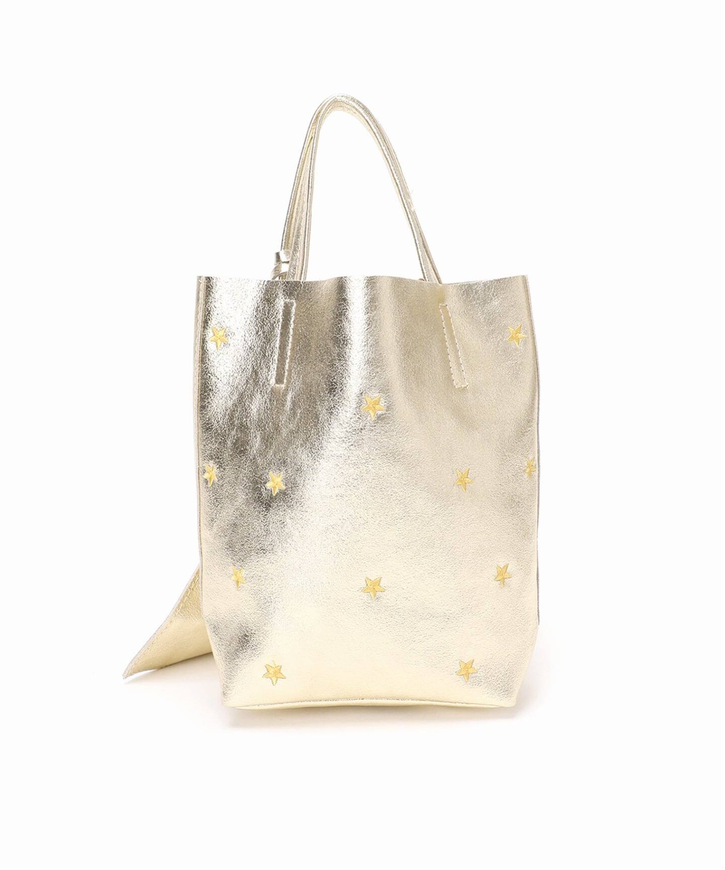 MARLON/マーロン STARS EMBROIDERED TOTE（トートバッグ）｜LE TALON