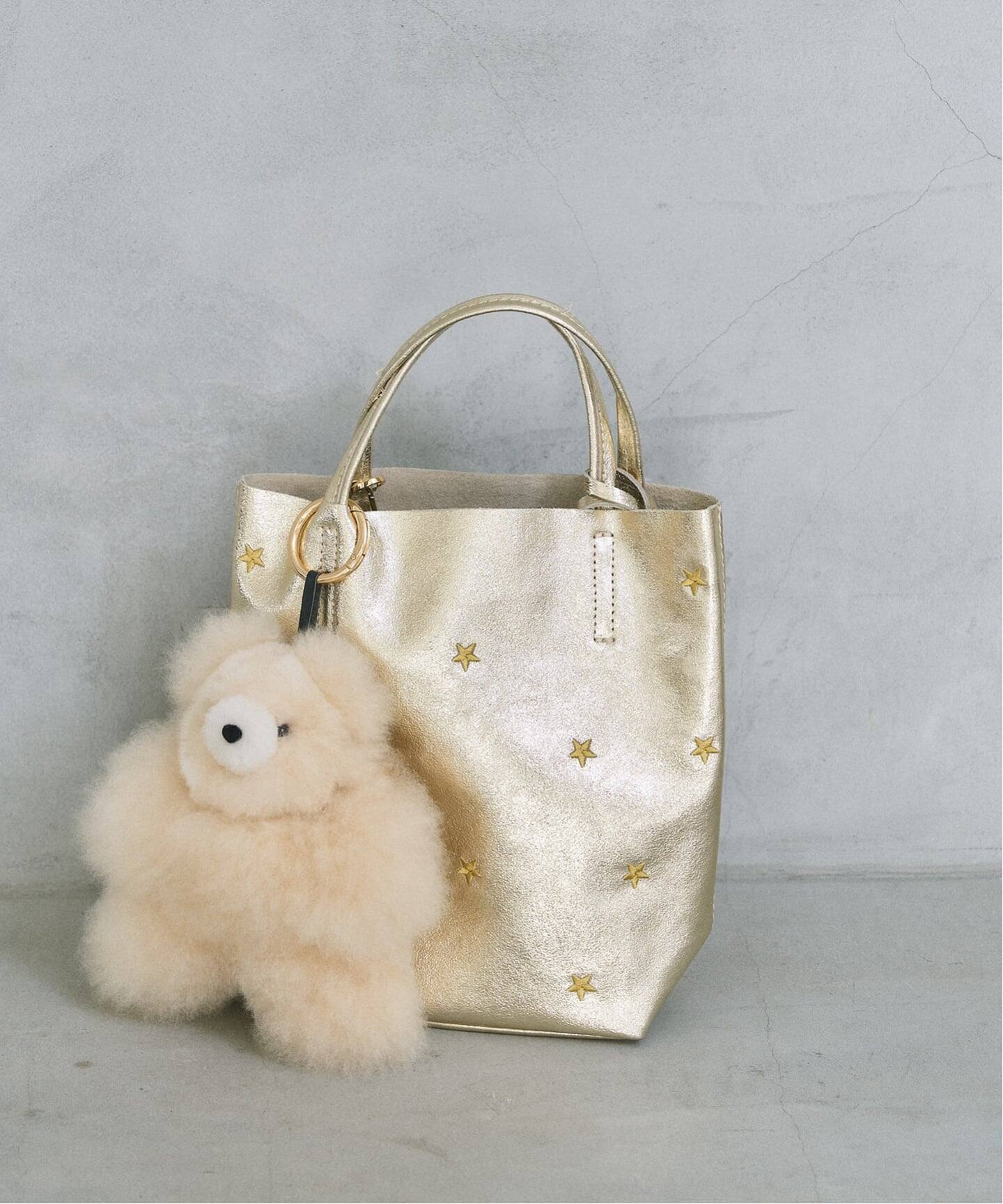 MARLON/マーロン STARS EMBROIDERED TOTE（トートバッグ）｜LE TALON 