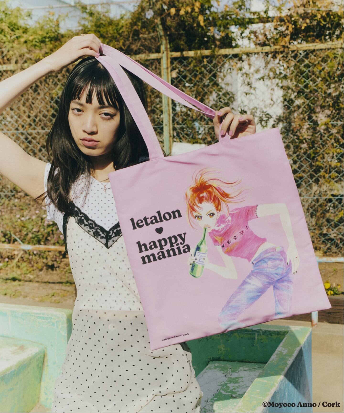 LE TALON×HAPPY MANIA リバーシブルトート（トートバッグ）｜LE TALON
