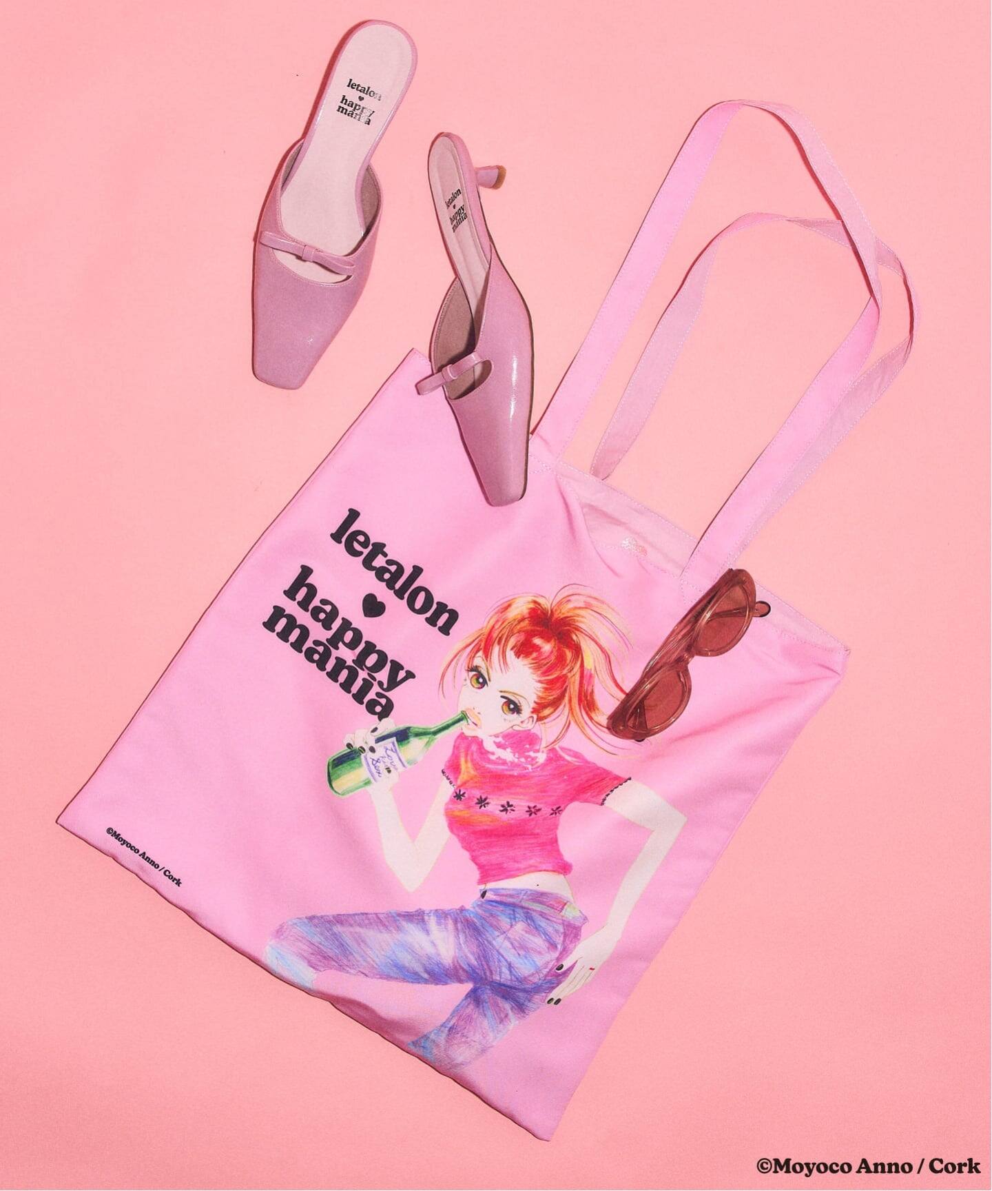 LE TALON×HAPPY MANIA リバーシブルトート（トートバッグ）｜LE TALON
